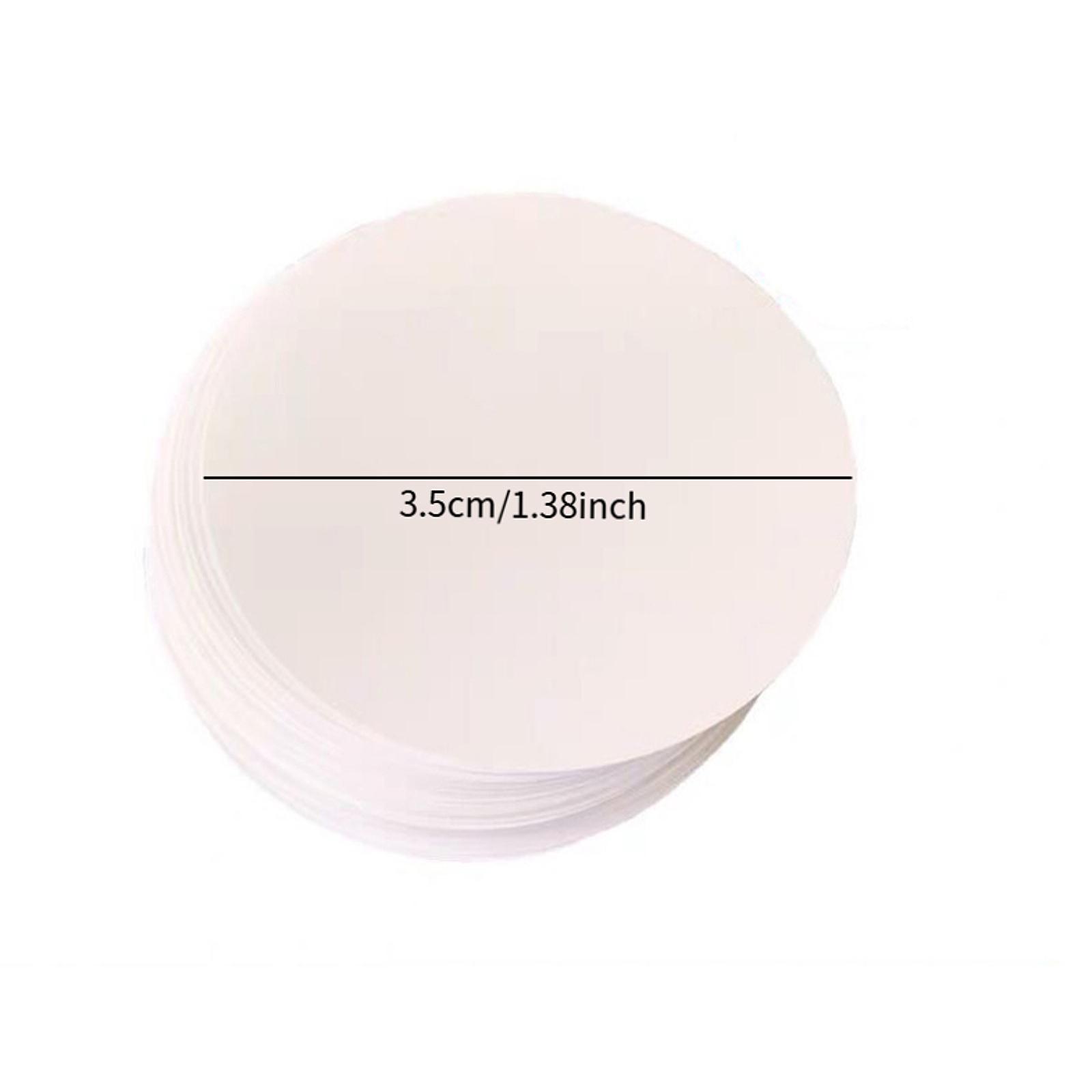 Button Badge Blank - 100 قطعة ورق فارغ لصنع شارات