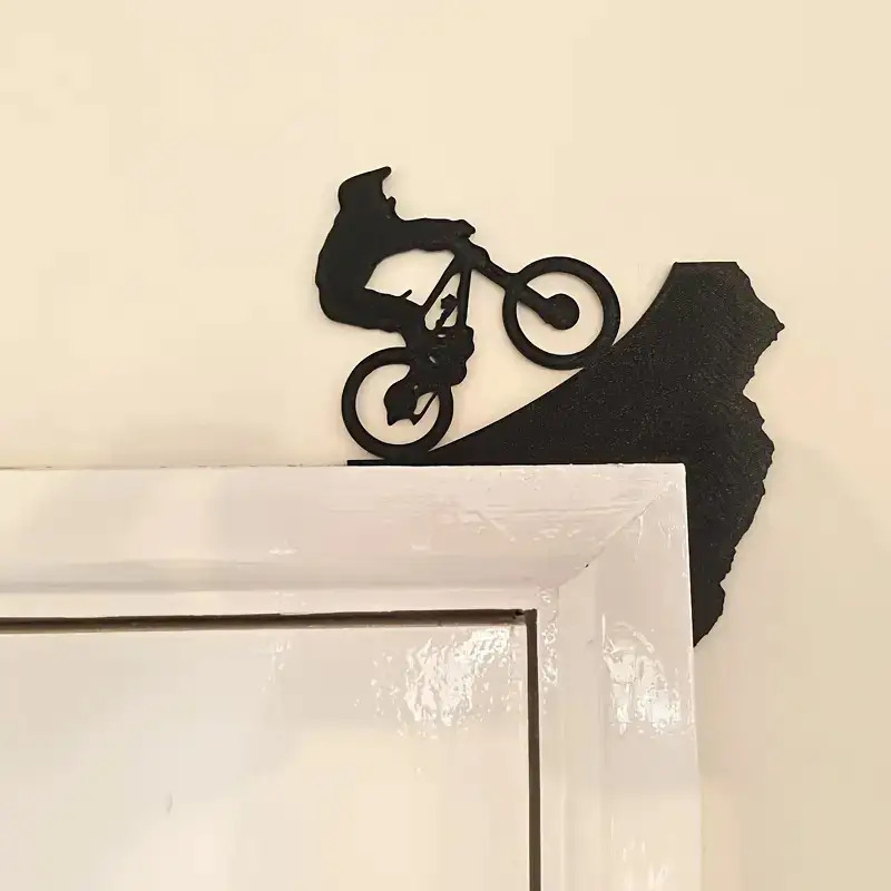 Metal Photo Panel - CIFBUY نحت جداري معدني بتصميم دراجة