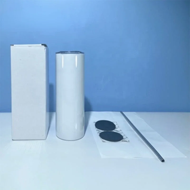 أكواب ستانلس ستيل بيضاء مستقيم - مراجعة Tumbler 20Oz White وسعره