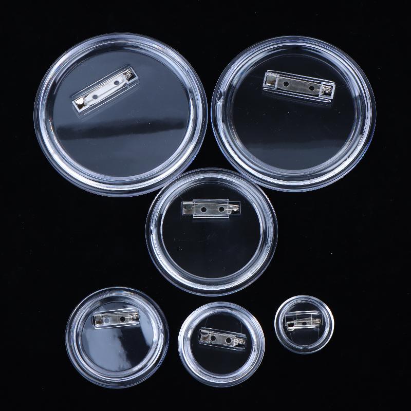 10 قطع من دبابيس الأزرار الشفا - مراجعة Button Badge Blank وسعره