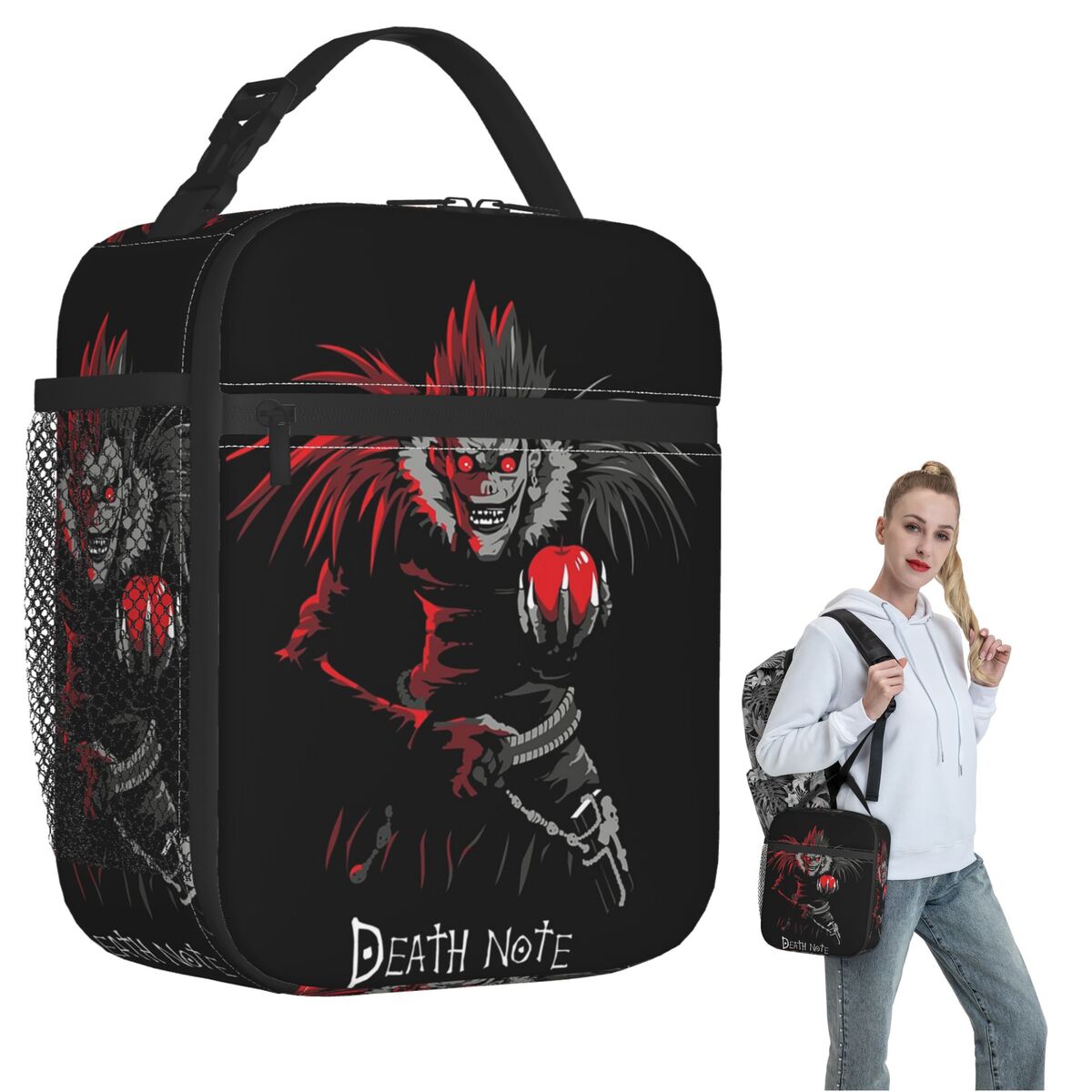 حقيبة غداء معزولة من Anime Dea - مراجعة Tote Bag Sublimation وسعره